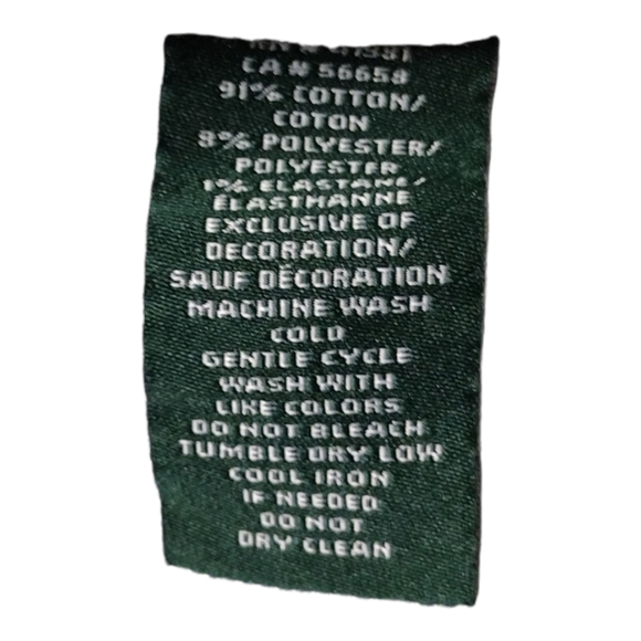 Lauren Ralph Lauren Premier Straight Cropped Embroidered Floral Jeans Size 4 - Picture 8 of 8